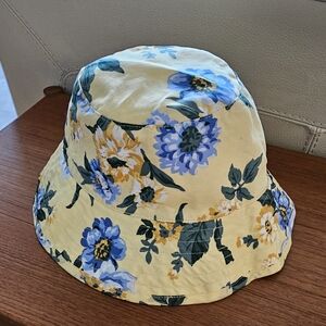 Janie and Jack Floral Bucket Hat, 4-5T